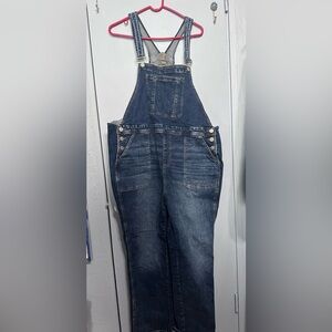 Torrid size 14 Blue Denim Overalls